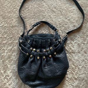 Alexander Wang Leather bucket bag with studs